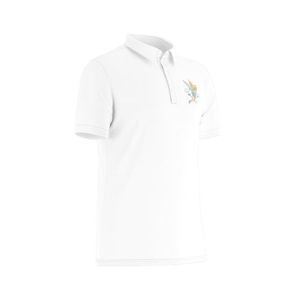Tink Men's Stretch Collar Polo Shirt