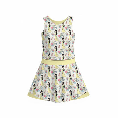 The Honorable Princess Women's Sports Tank & Skort Set