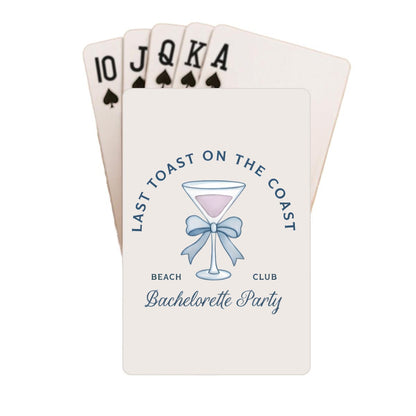 Last Toast on the Coast Playing Cards