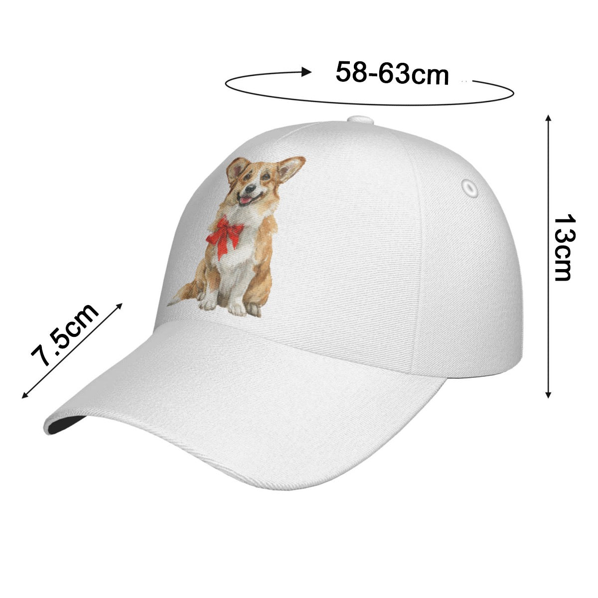 Corgi Peaked Cap