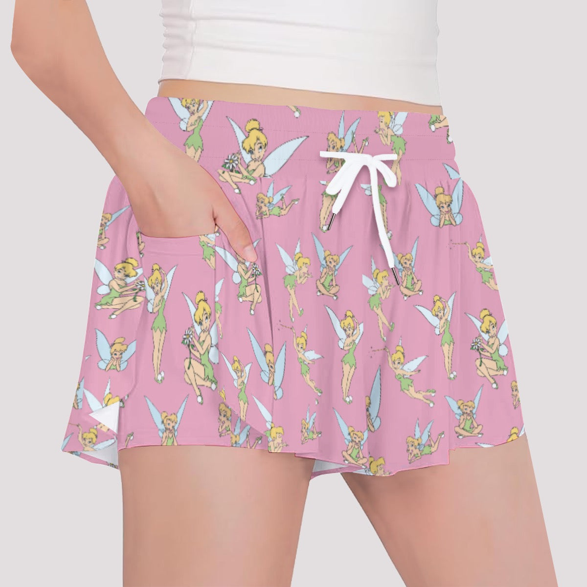 Pink Tink Girls' Sports Culottes
