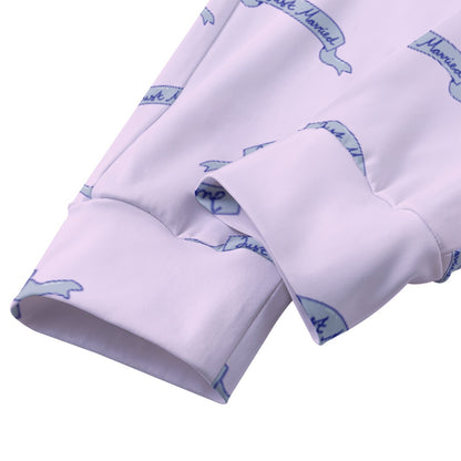 Pink Just Married Women's Yoga Pants