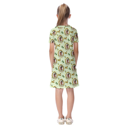 Tia Frame Kid's Short Sleeve Dress