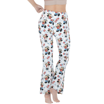 Checkered Cruising MM Women's Flare Yoga Pants
