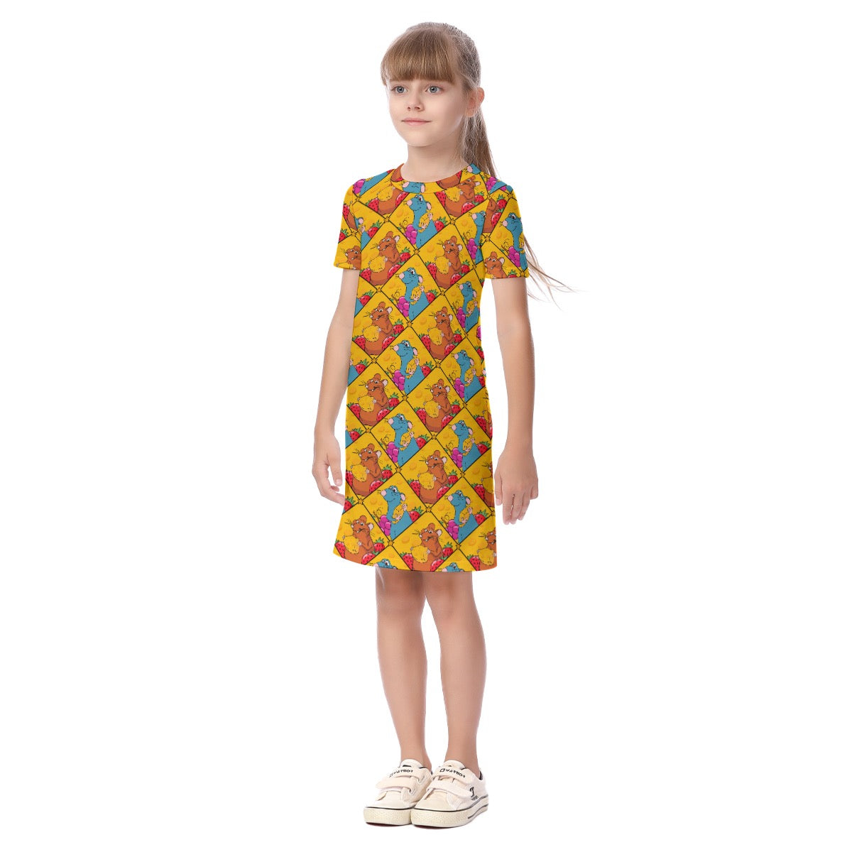 Chef Rat Kid's Short Sleeve Dress