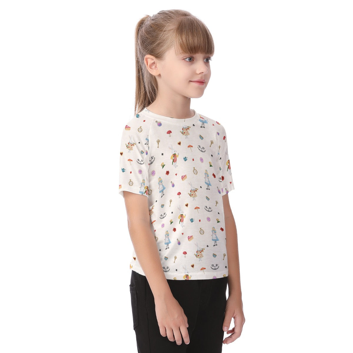 Alice Kid's Raglan Sleeve T-shirt
