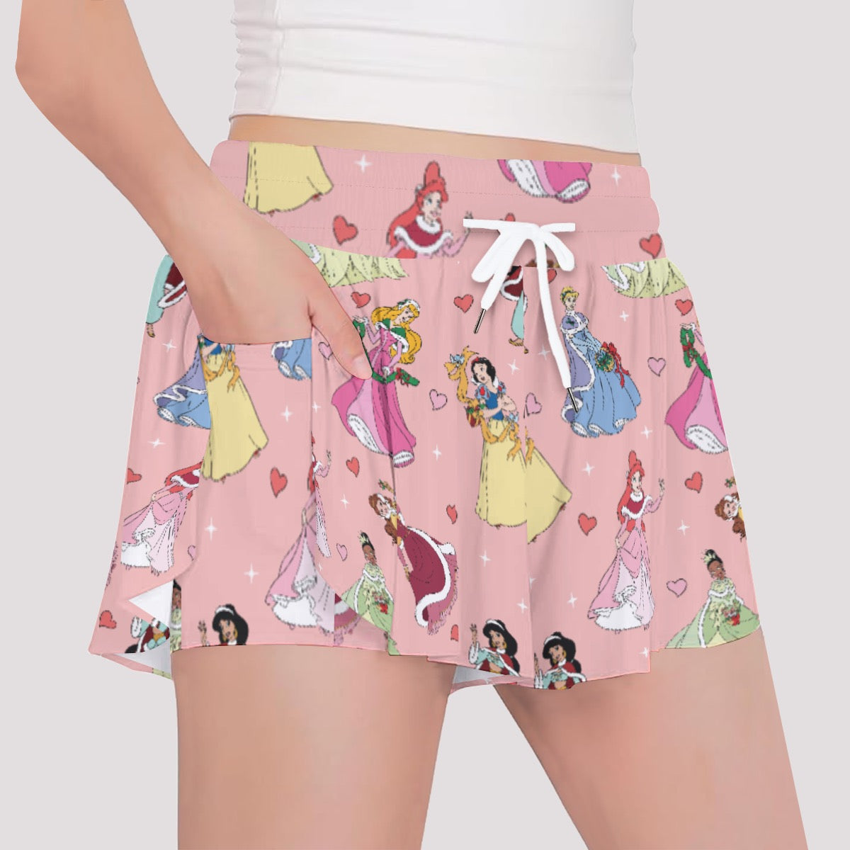 Christmas Princesses Girls' Sports Culottes