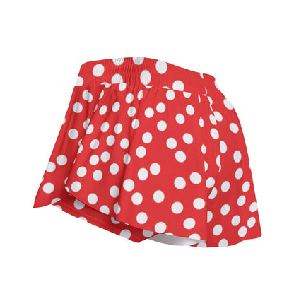 Dots Women's Sport Skorts With Pocket