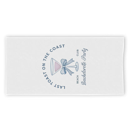Vertical Last Toast on the Coast Towel