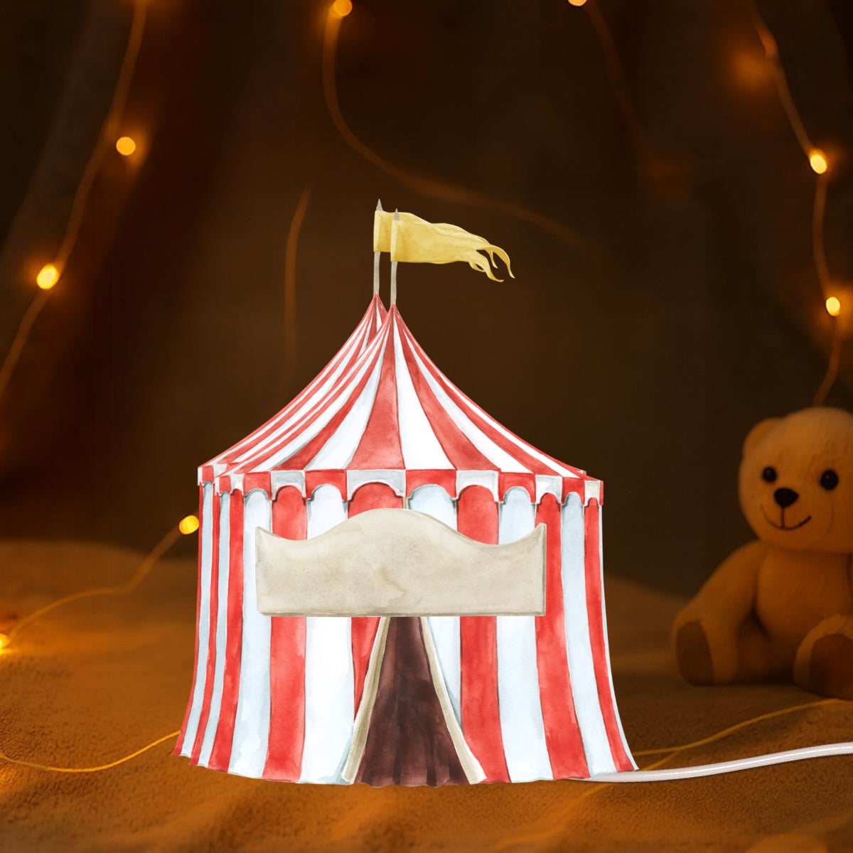 Circus Tent Light Box