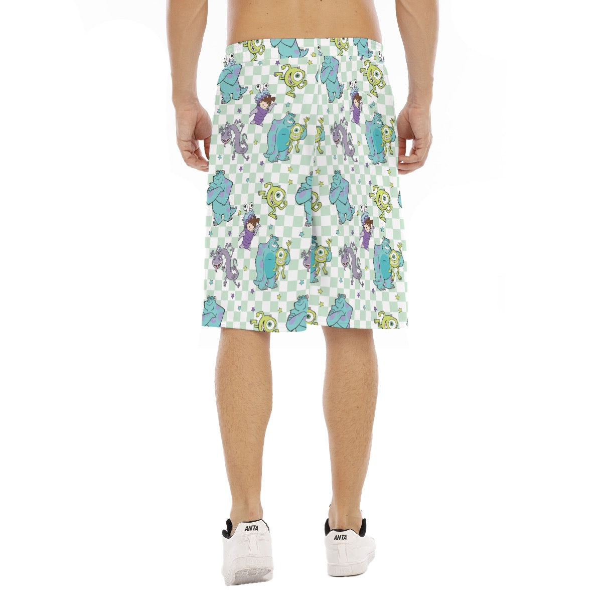 Monsters Men's Tether Loose Shorts With Pocket