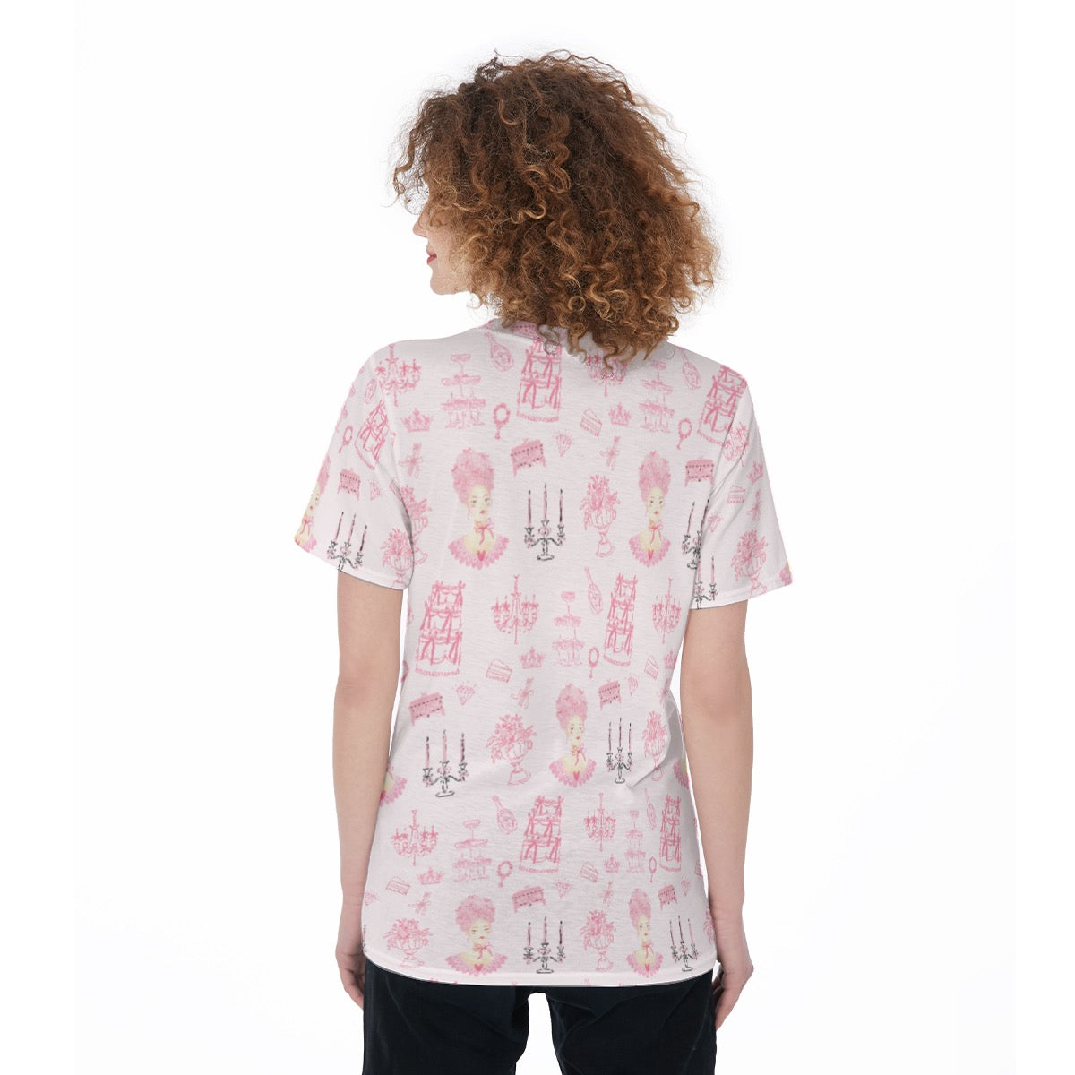Let Them Eat Cake Women's O-Neck T-Shirt|180 GSM Jersey