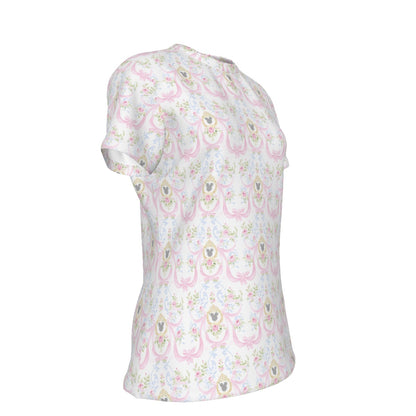 Grandmillenial Garland Women's Round T-Shirt|210GSM