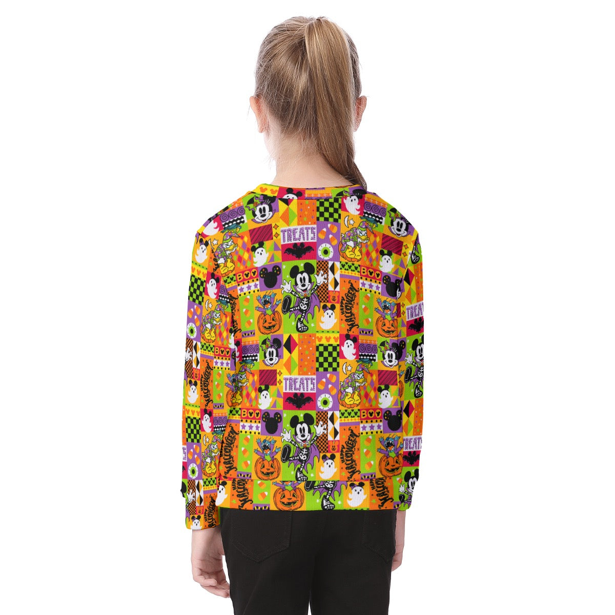 Trick Or Treat Friends Kid's Sweater