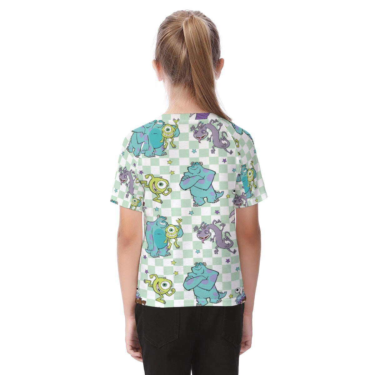 Monsters Kid's Raglan Sleeve T-shirt