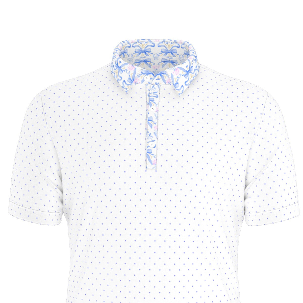 Charlotte Men's Stretch Collar Polo Shirt