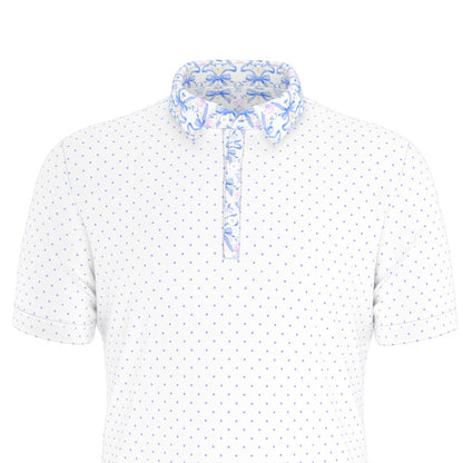 Charlotte Men's Stretch Collar Polo Shirt