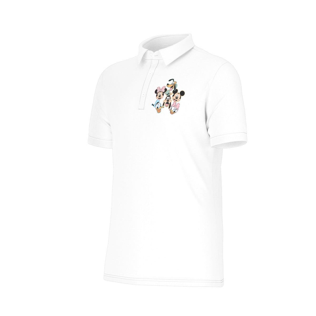 MM & Friends Men's Stretch Collar Polo Shirt