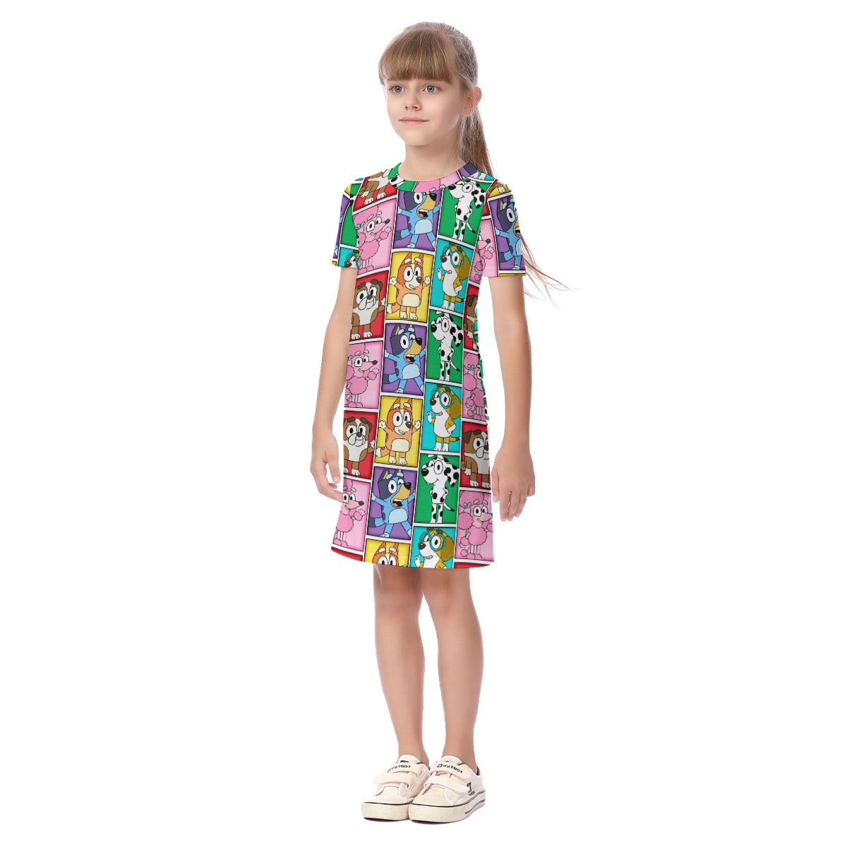 BFF Portraits Kid's Short Sleeve Dress