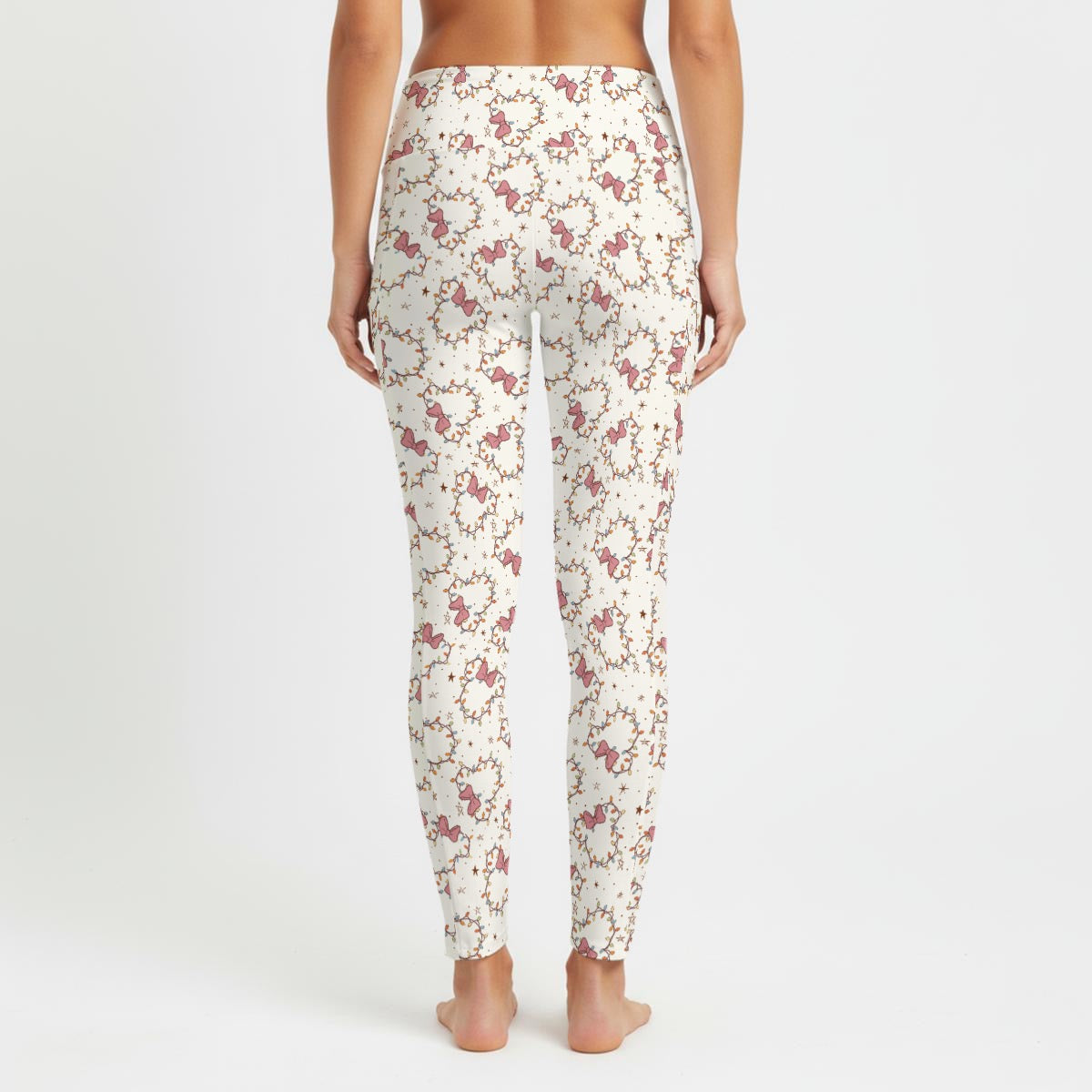 Minnie Lights Women's High Waist Leggings With Side Pocket
