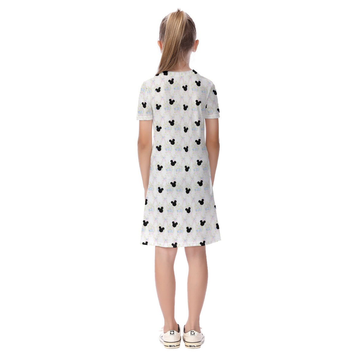 Floral Girl’s Short Sleeve Dress