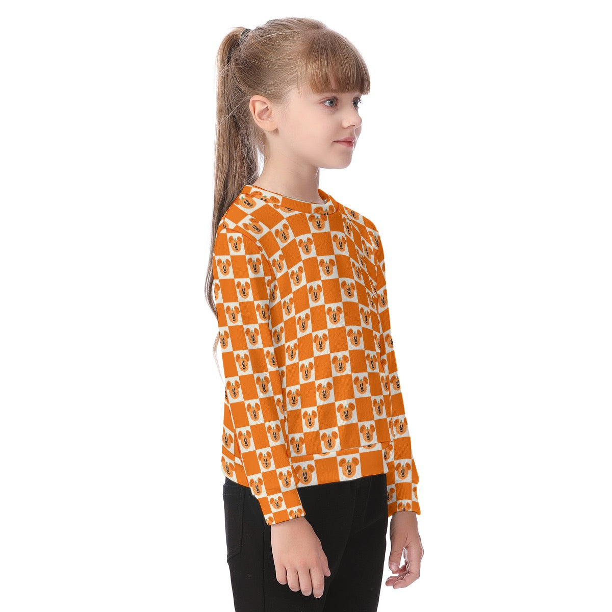 Preppy Pumpkin Kid's Sweater