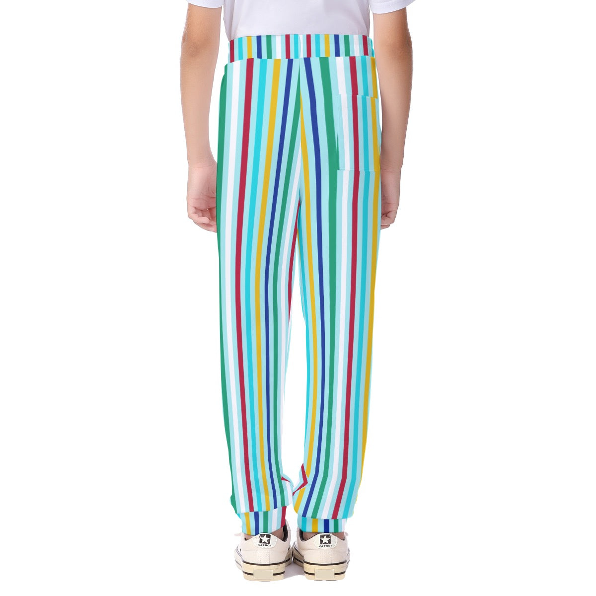 Merry Time Stripe Kid's Casual Pants
