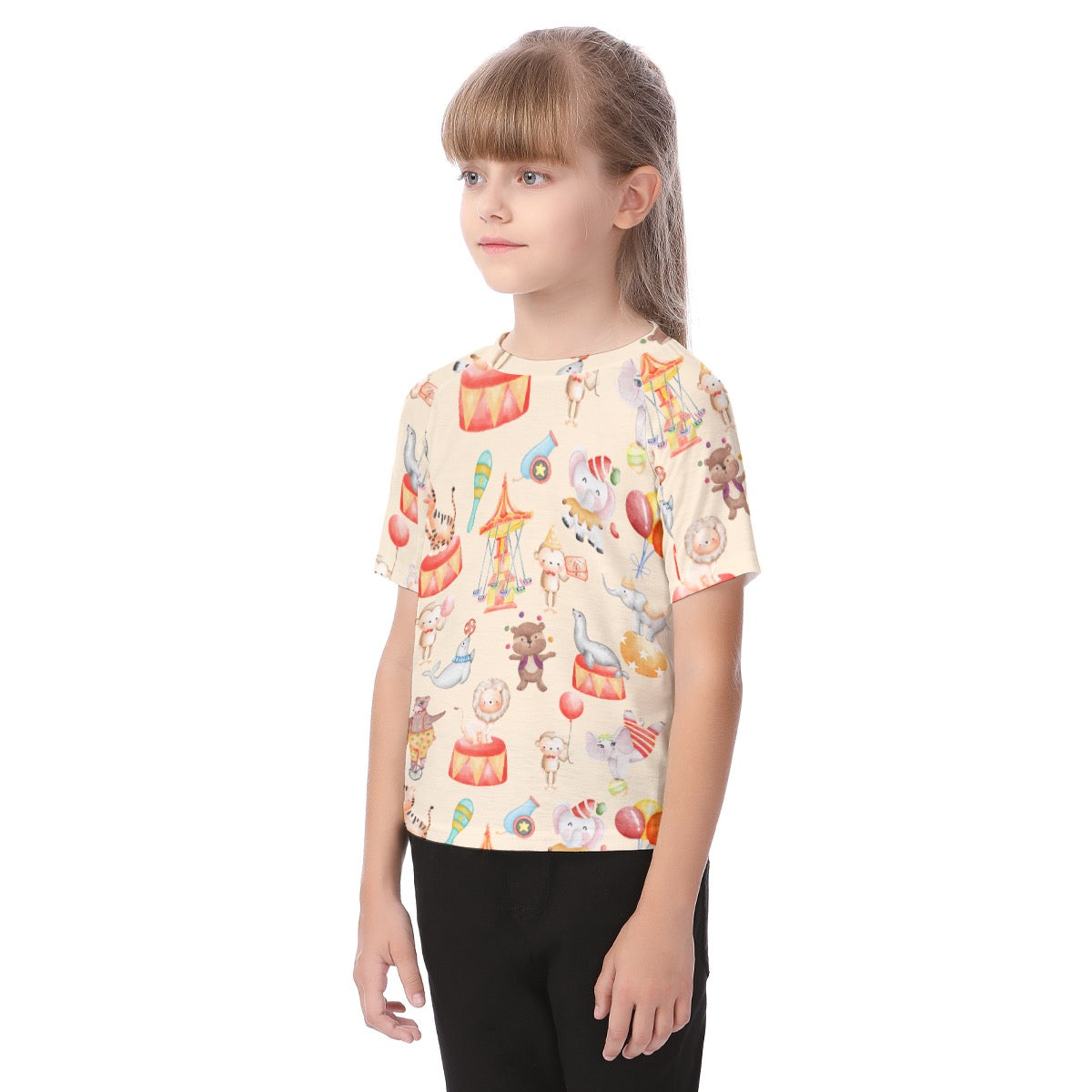 Circus Kid's Raglan Sleeve T-shirt