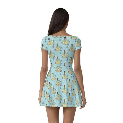 Tia [aqua] Women’s Athletic Dress With Built‑In Shorts