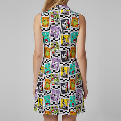 NBC Checkered Stamps Women’s Sports Dress Set
