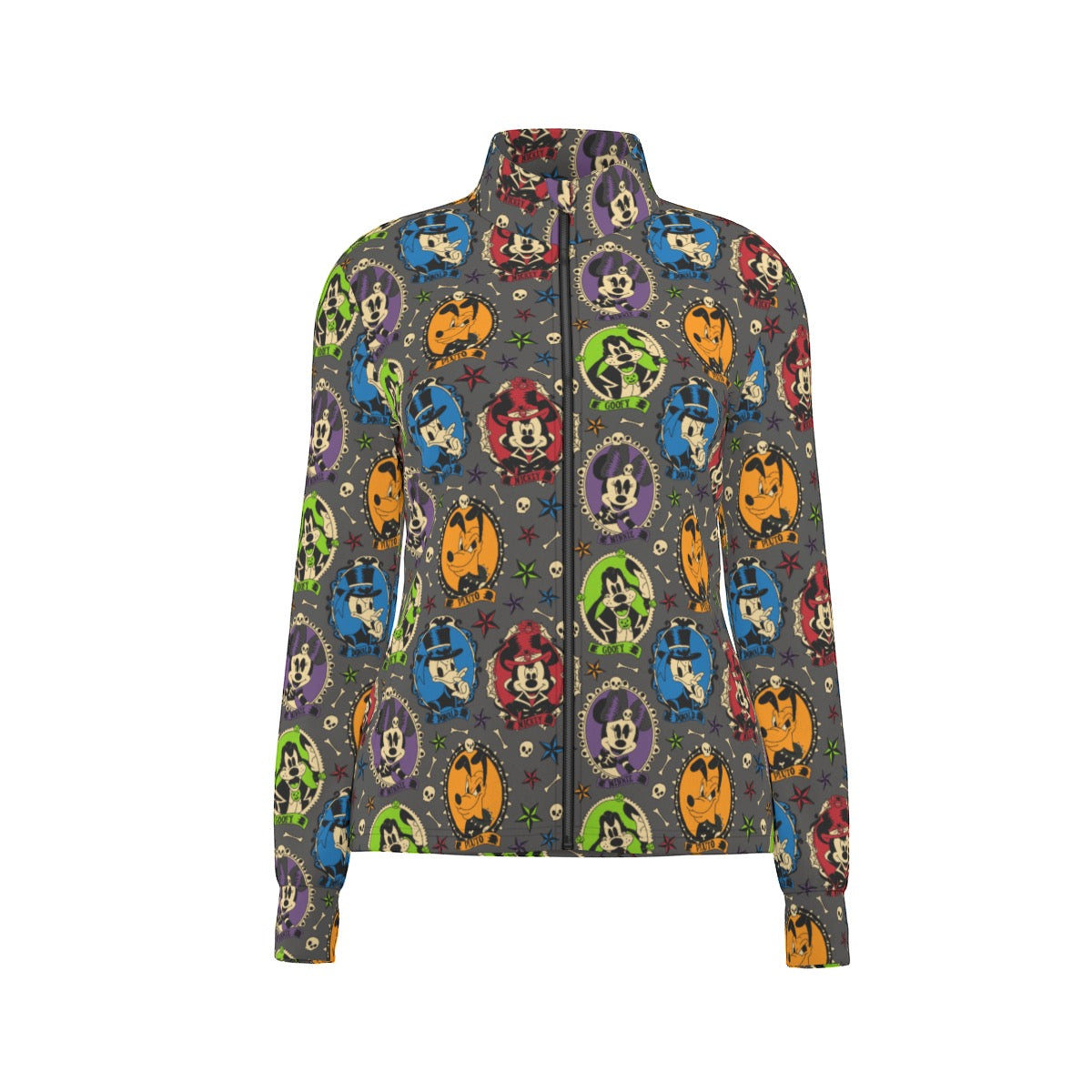 Not So Spooky Cameos Women's Long Sleeve Thumbhole Jacket