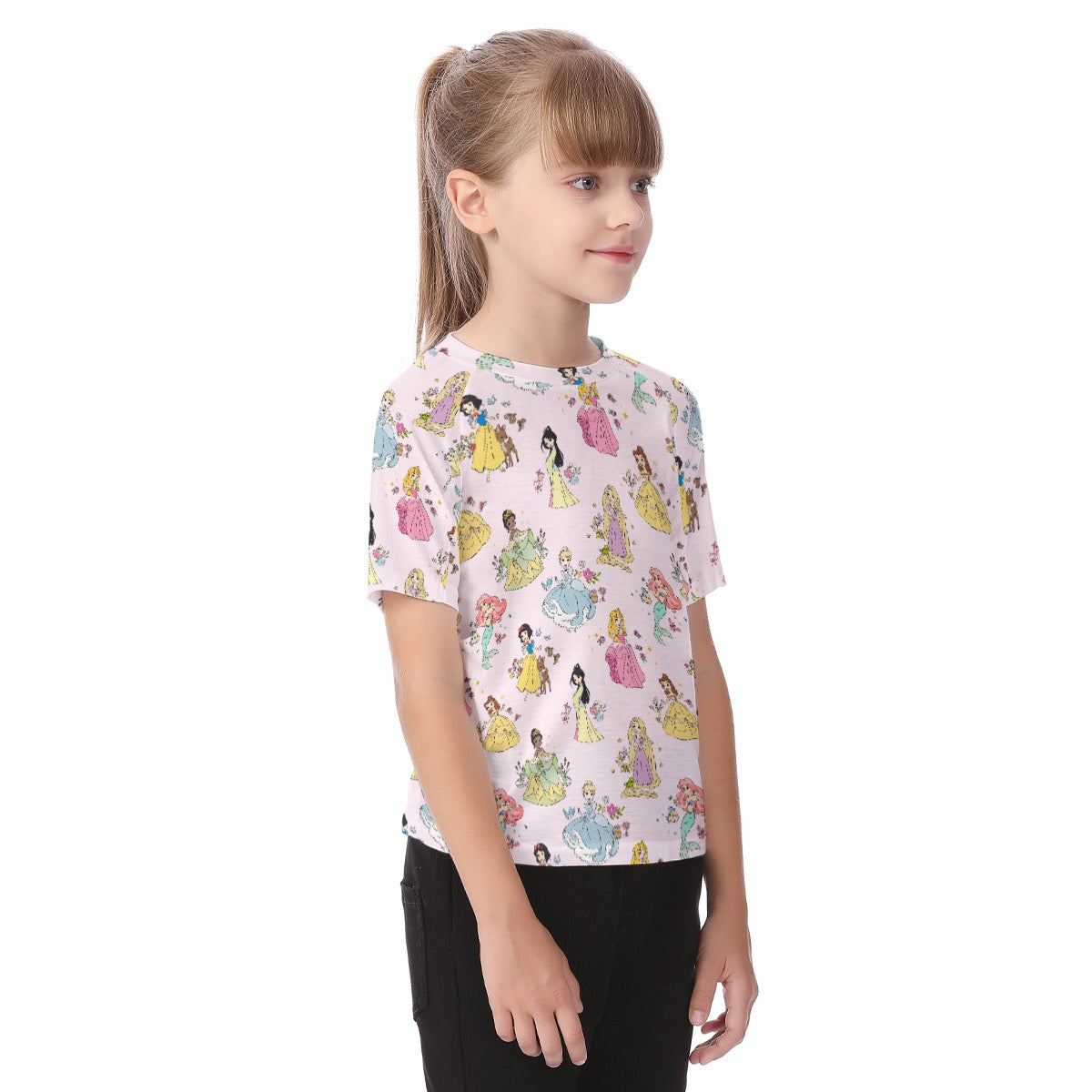 Princess Kid's Raglan Sleeve T-shirt