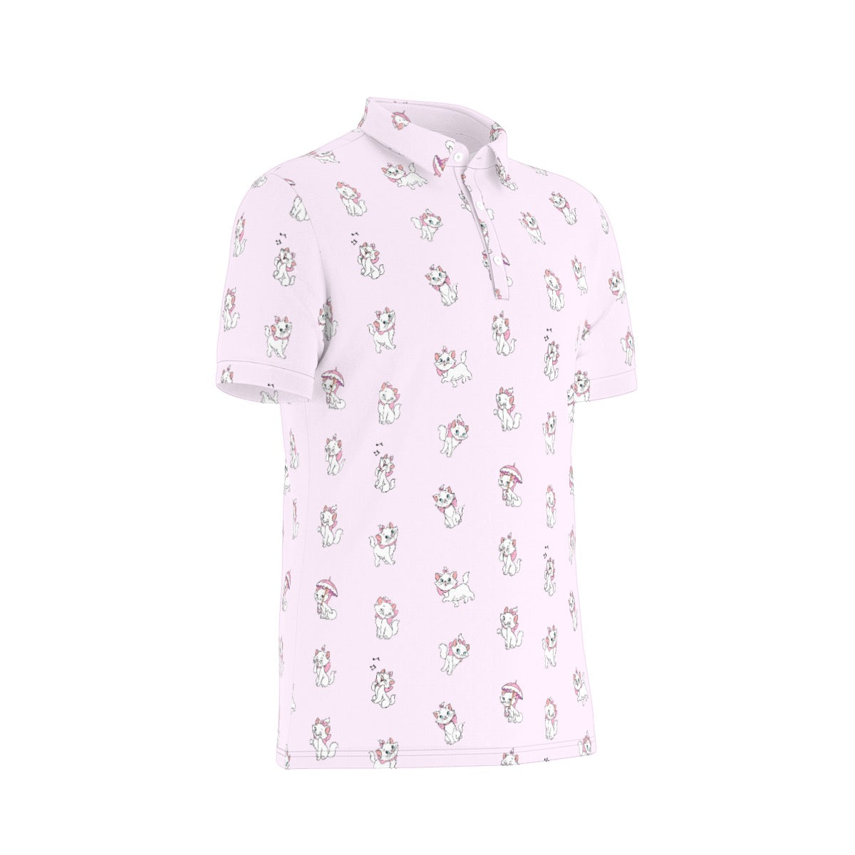 Marie Men's Stretch Collar Polo Shirt