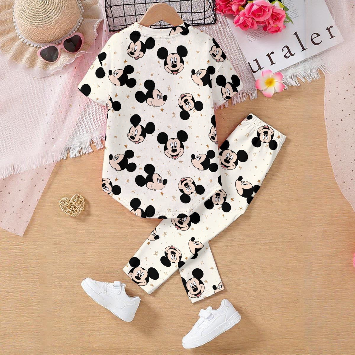 MM Faces Kids' Casual Top and Pants Set