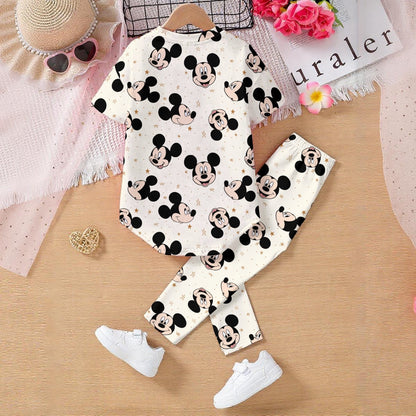 MM Faces Kids' Casual Top and Pants Set