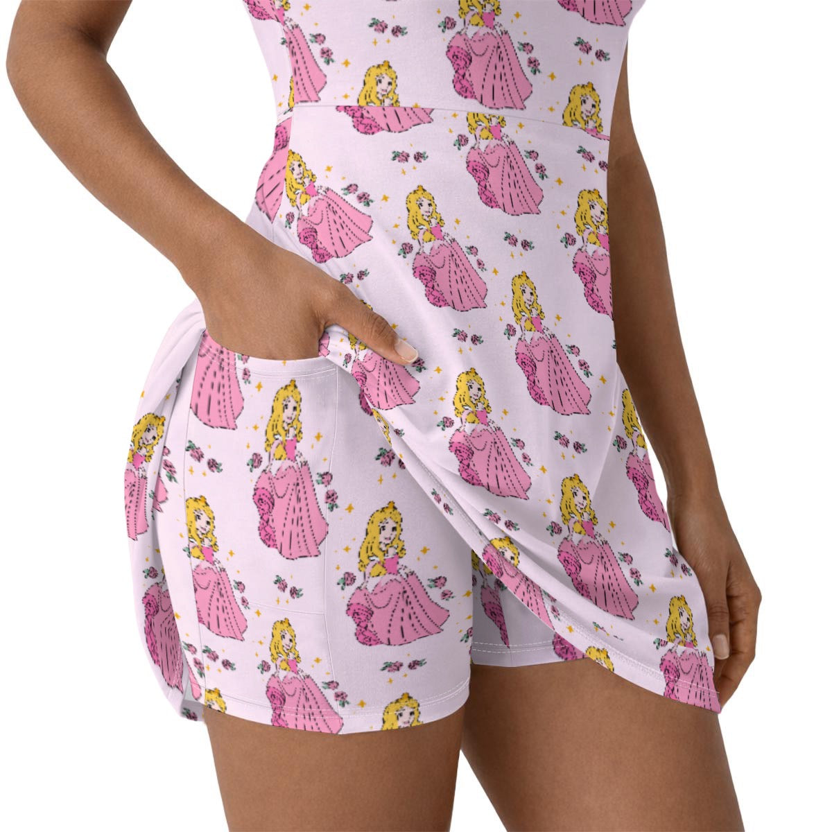 Briar Women’s Athletic Dress With Built‑In Shorts