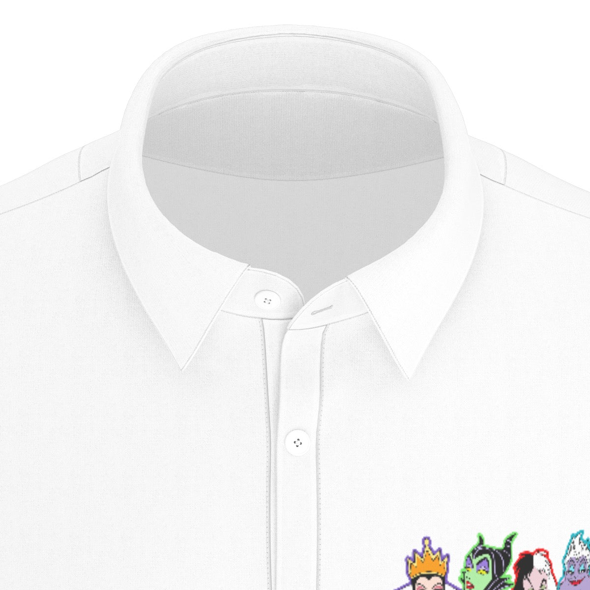 Villains Men's Stretch Collar Polo Shirt