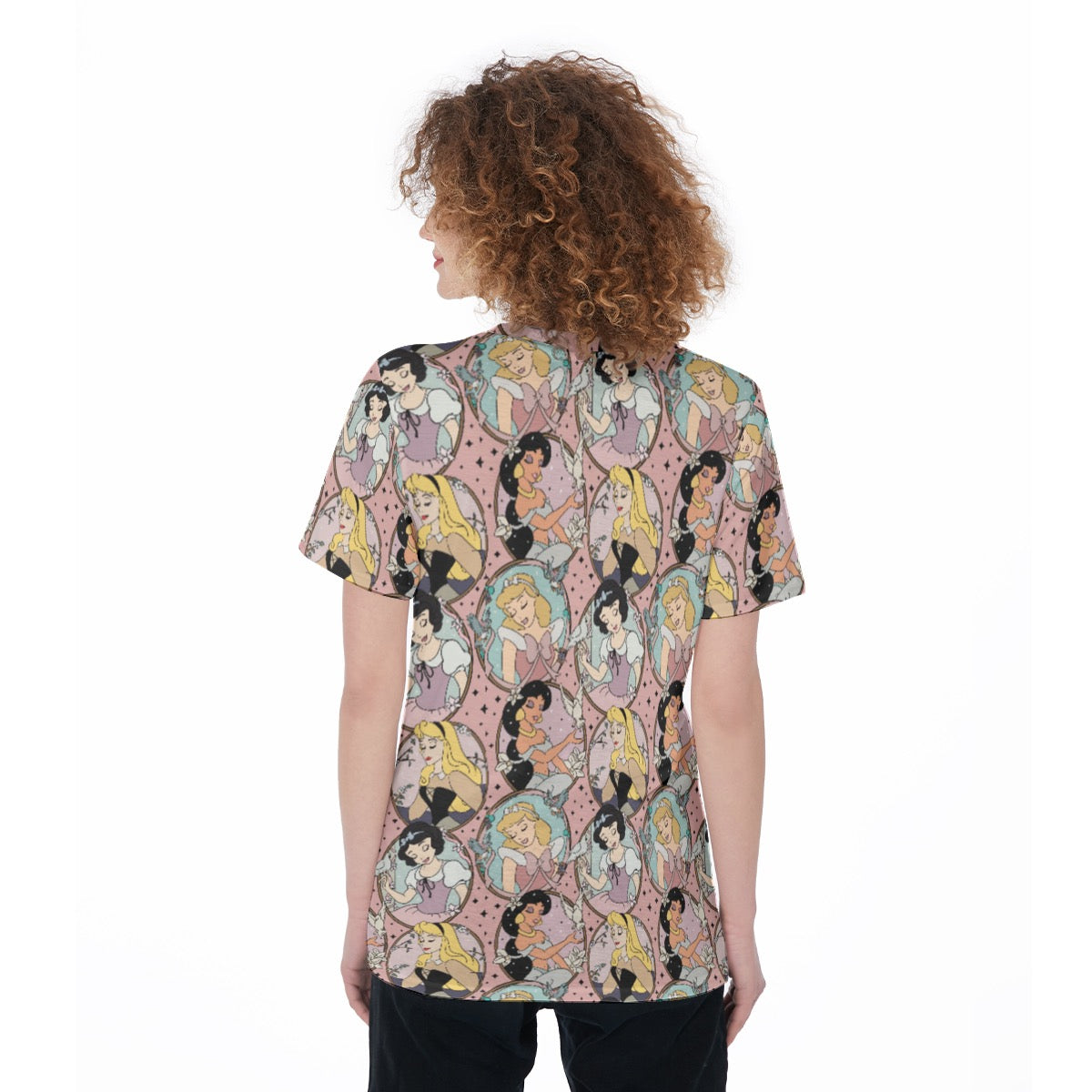 Whimsical Princess Women's O-Neck T-Shirt|180 GSM Jersey