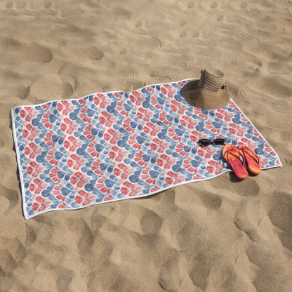 Patriotic Watercolor Towel