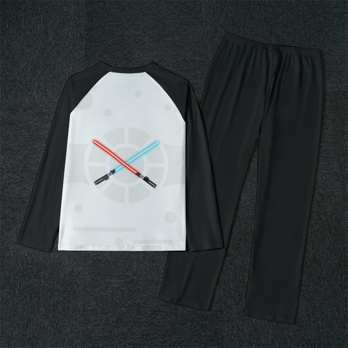 Choose Wisely Men's Raglan Sleeve Pajamas