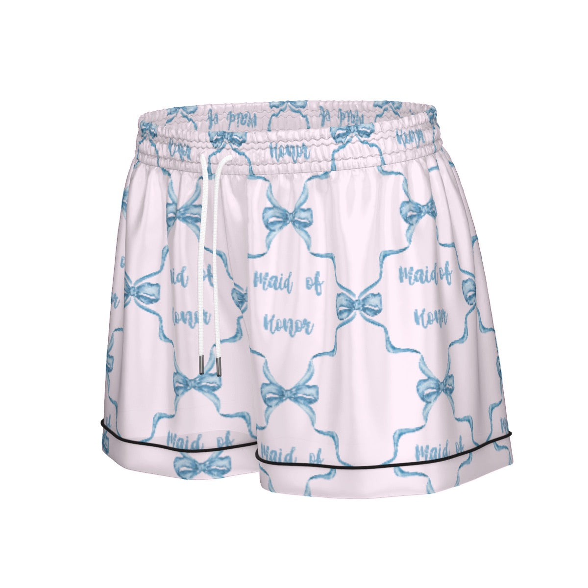 Maid of Honor Women's Pajama Set With Short Sleeve