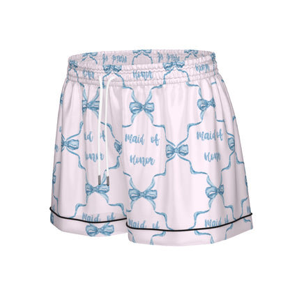 Maid of Honor Women's Pajama Set With Short Sleeve