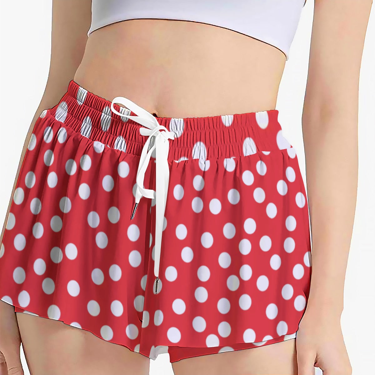 Dots Women's Sport Skorts With Pocket
