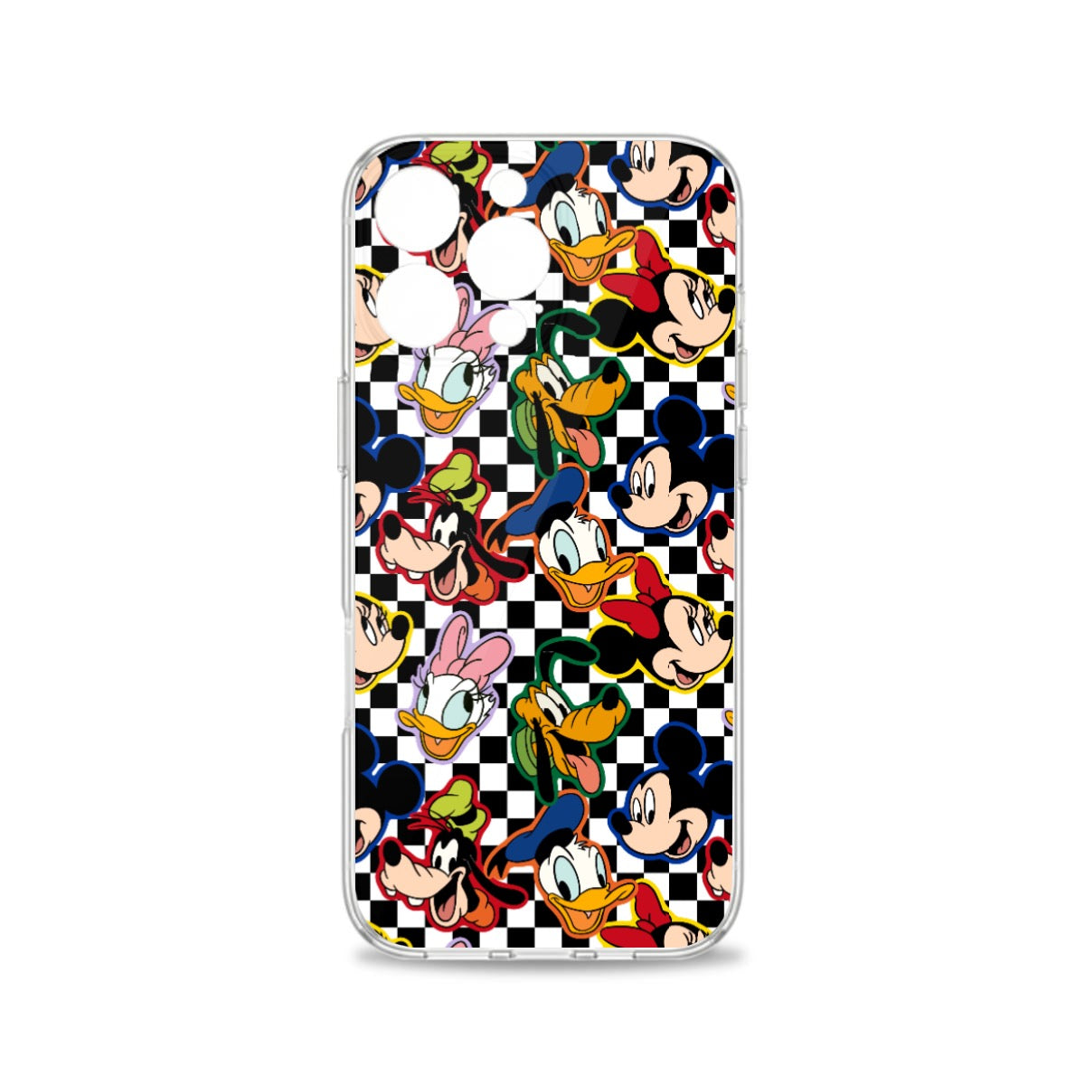 Checkered Friends iPhone 16 Series Mobile Phone Case | TPU