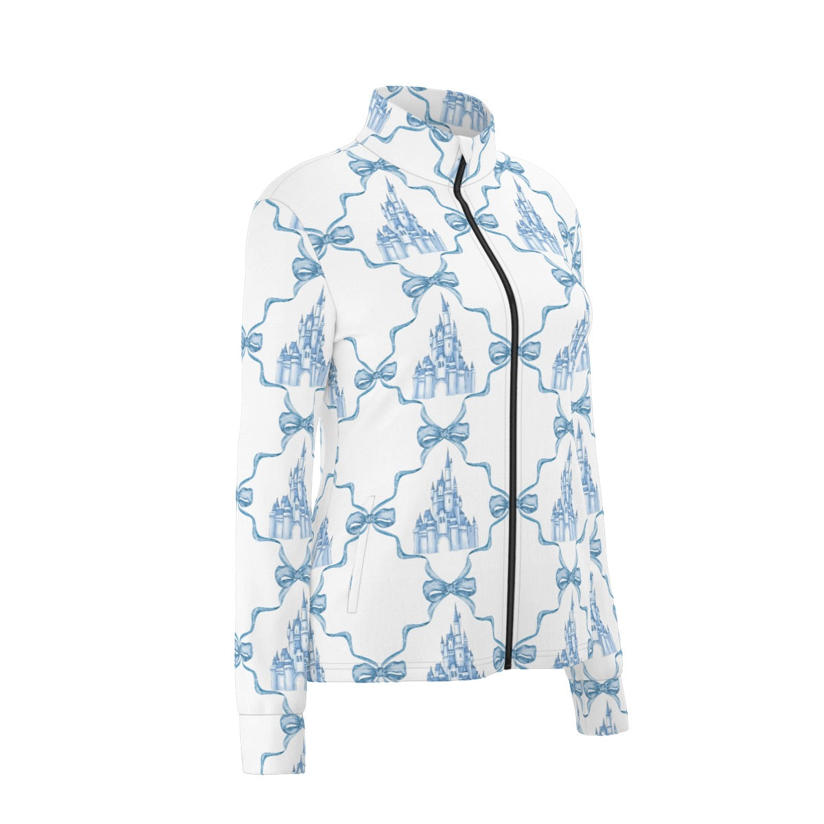 Trellis Castle Women's Long Sleeve Thumbhole Jacket