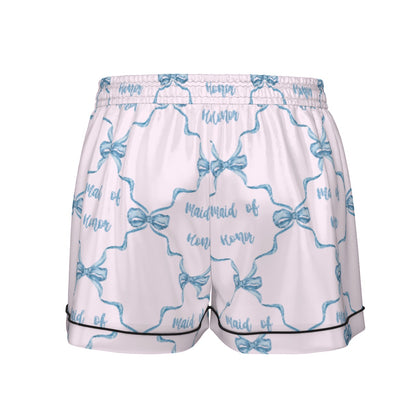 Maid of Honor Women's Pajama Set With Short Sleeve