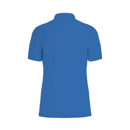 Pumpkin Sorcerer Panel Men's Stretch Collar Polo Shirt