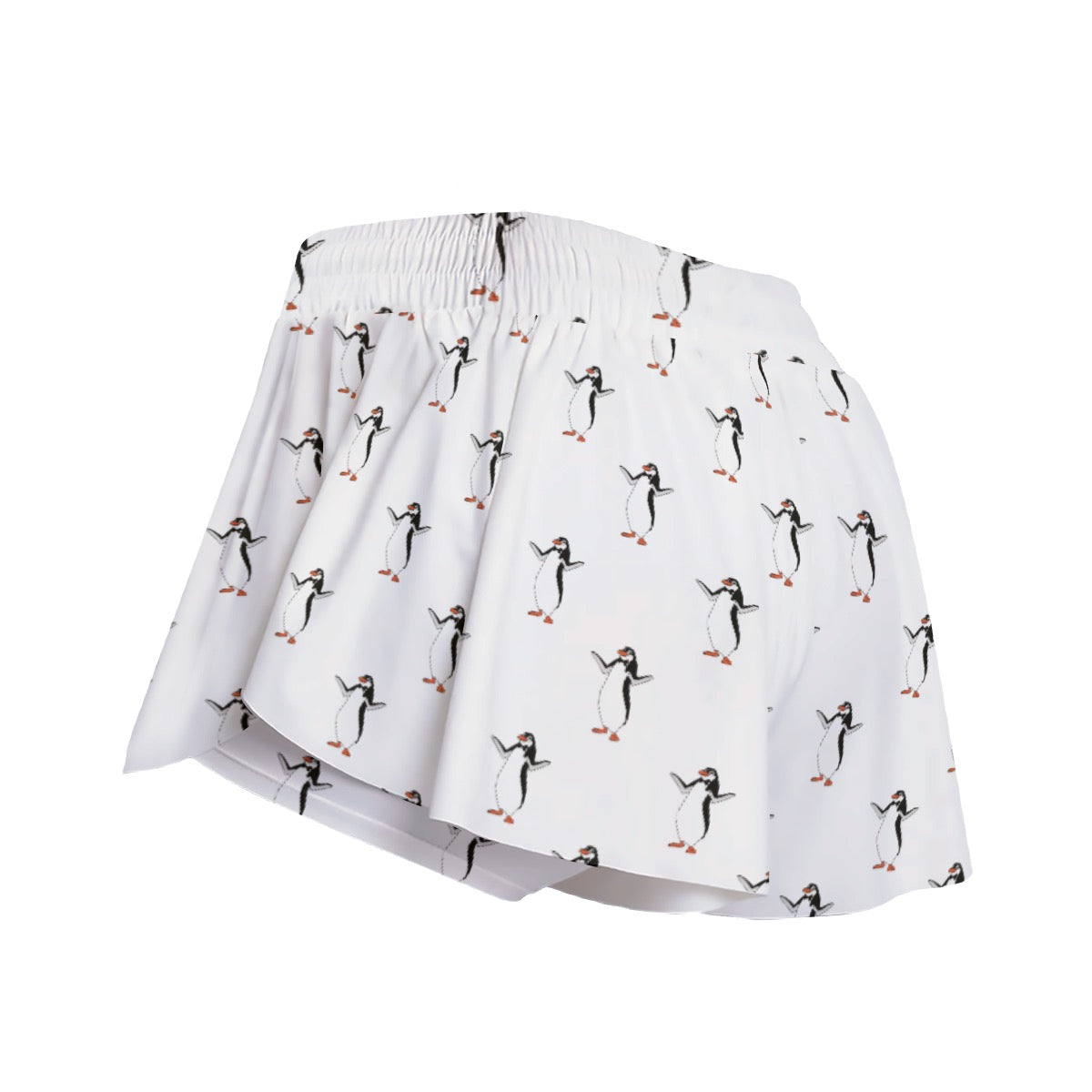 Mary’s Penguin Friend Women's Sport Skorts With Pocket