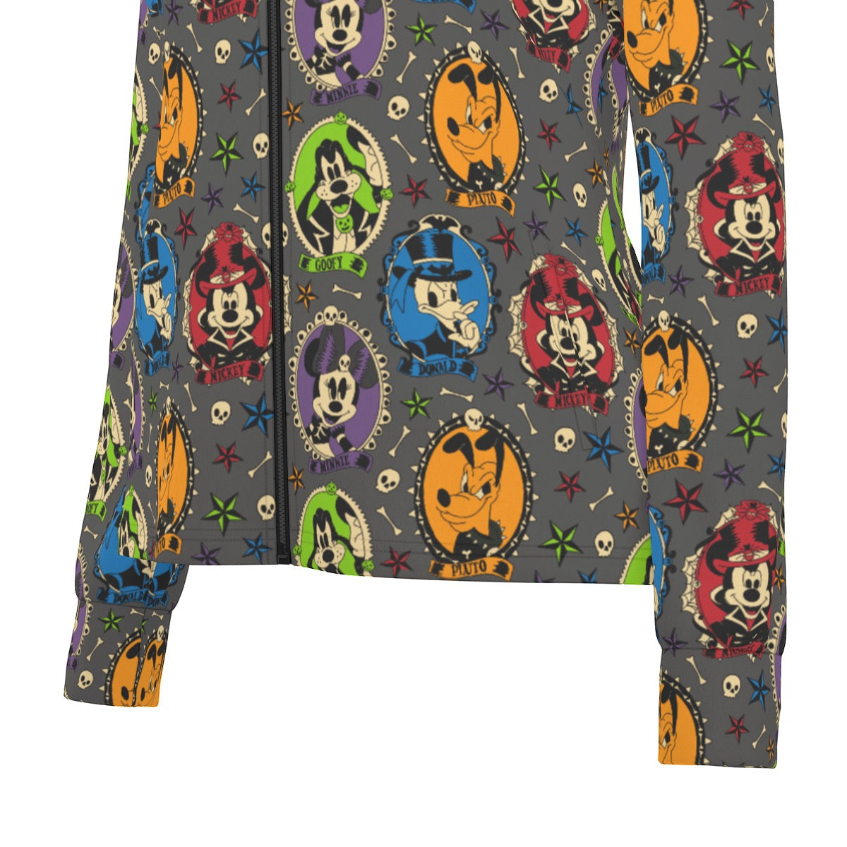 Not So Spooky Cameos Women's Long Sleeve Thumbhole Jacket