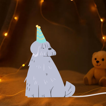 Party Pups 2 Personalized Light Box